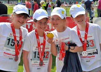 Pupils raise over &pound;8,000 for charity in Schools Triathlon